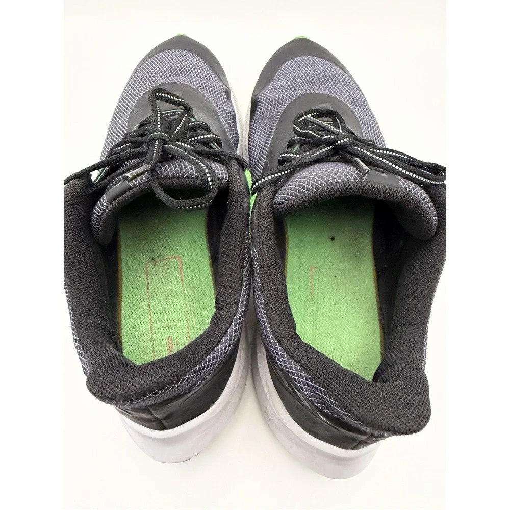 Nike Quest 3 Shield Men's Size 11.5 Black Green Running Shoes Water Resistant